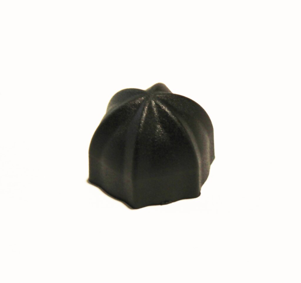 Mission Black Nut Cover